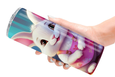 Tumbler Wrap Charming Baby Bunny Sublimation artnoy 