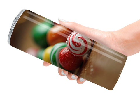 Tumbler Wrap Christmas Candies Sublimation artnoy 