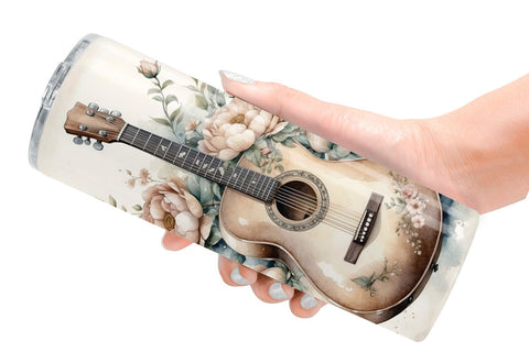 Tumbler Wrap Classic Guitar Sublimation artnoy 