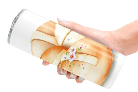 Tumbler Wrap Cross Buns Sublimation artnoy 