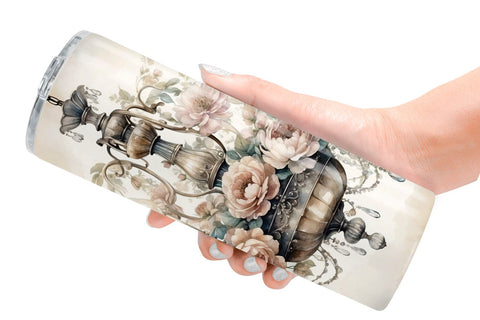 Tumbler Wrap Crystal Chandelier Sublimation artnoy 