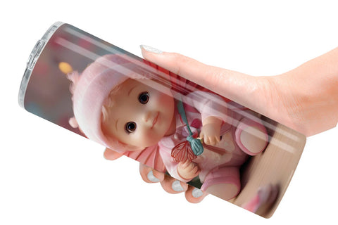 Tumbler Wrap Cute Baby Butterfly Sublimation artnoy 