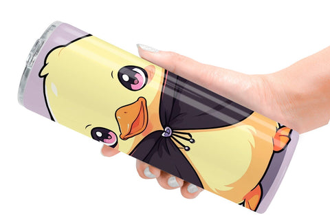 Tumbler Wrap Cute Duck Halloween Sublimation artnoy 