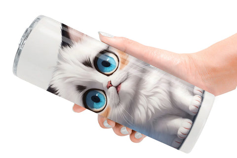 Tumbler Wrap Cute Ragdoll Cat Sublimation artnoy 