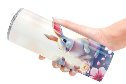 Tumbler Wrap Easter Bunny Sublimation artnoy 