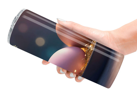 Tumbler Wrap Easter Egg Bokeh Sublimation artnoy 