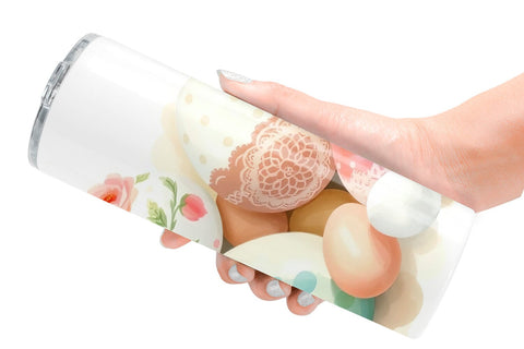 Tumbler Wrap Easter Eggs Sublimation artnoy 