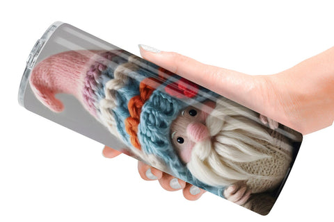 Tumbler Wrap Easter Gnome Embroidery Sublimation artnoy 