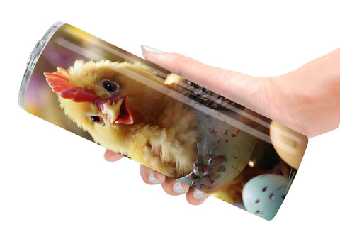 Tumbler Wrap Easter Mother Chicken Sublimation artnoy 