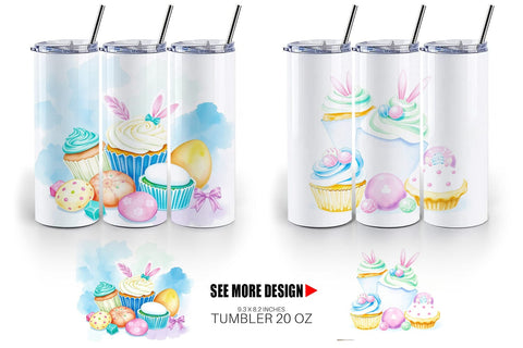 Tumbler Wrap Easter Treats Sublimation artnoy 