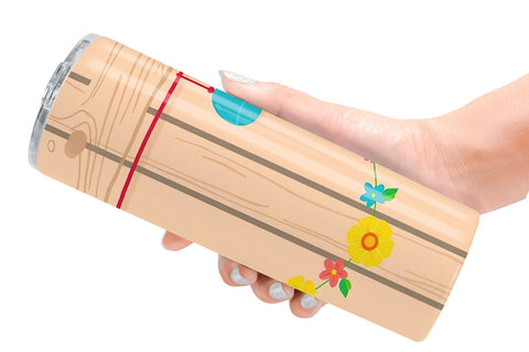 Tumbler Wrap Easter Wood Sublimation artnoy 