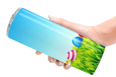 Tumbler Wrap Eggs on Grass Sublimation artnoy 