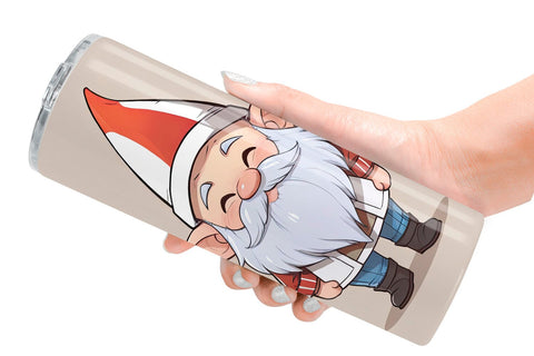 Tumbler Wrap Father's Day Gnome Sublimation artnoy 