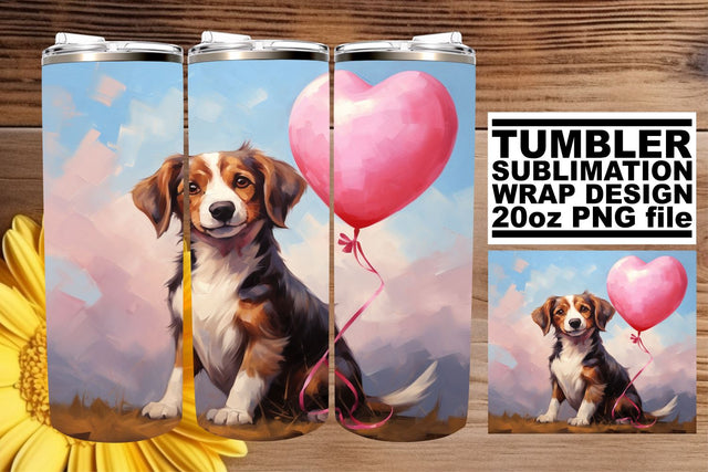 Tumbler Wrap featuring Love Animals Sublimation afrosvg 