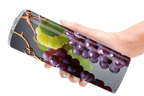 Tumbler Wrap Grapes Fruit Sublimation artnoy 