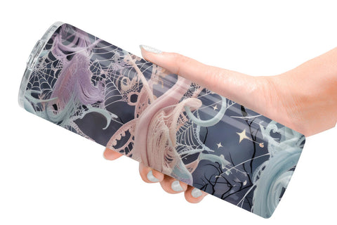 Tumbler Wrap Halloween Goth Pattern Sublimation artnoy 
