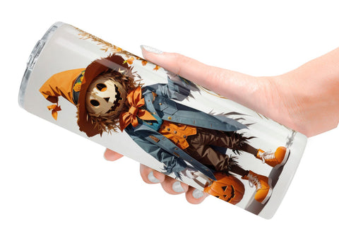 Tumbler Wrap Halloween Scarecrow Sublimation artnoy 