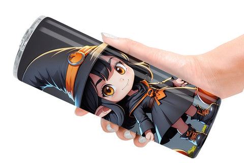 Tumbler Wrap Halloween Spooky Witch Sublimation artnoy 