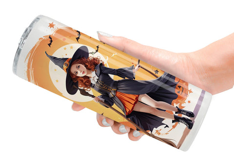 Tumbler Wrap Halloween Witch Sublimation artnoy 