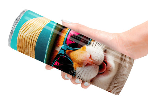 Tumbler Wrap Hamsters in Summer Sublimation artnoy 