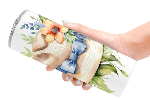 Tumbler Wrap Hat Summer Sublimation artnoy 