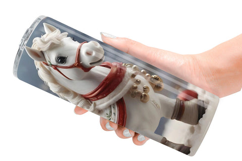 Tumbler Wrap Horse Christmas Sublimation artnoy 