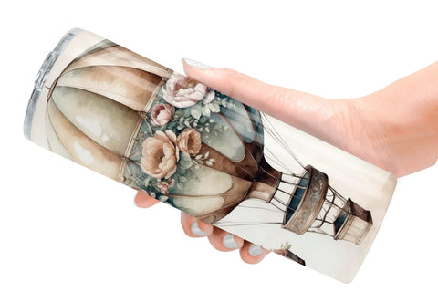 Tumbler Wrap Hot Air Balloon Sublimation artnoy 