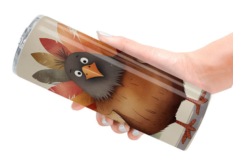 Tumbler Wrap Illustration Turkey Sublimation artnoy 