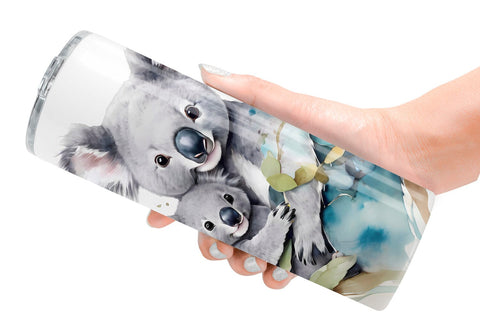 Tumbler Wrap Koala Mother Day Sublimation artnoy 