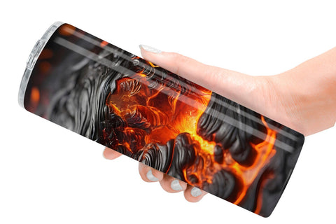 Tumbler Wrap Molten Lava Sublimation artnoy 