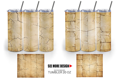 Tumbler Wrap Old Paper Sublimation artnoy 