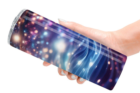 Tumbler Wrap Particles Light Sublimation artnoy 