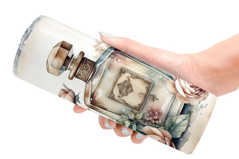 Tumbler Wrap Perfume Bottle Sublimation artnoy 