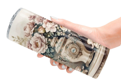 Tumbler Wrap Porcelain Figurine Sublimation artnoy 