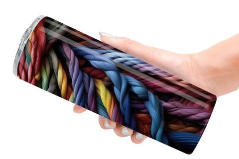 Tumbler Wrap Rope Texture Sublimation artnoy 