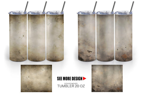 Tumbler Wrap Rough Dirty Grunge Texture Sublimation artnoy 