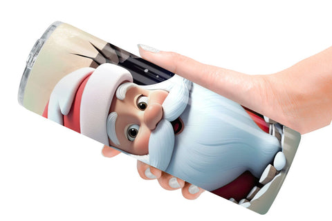 Tumbler Wrap Santa Claus Sublimation artnoy 