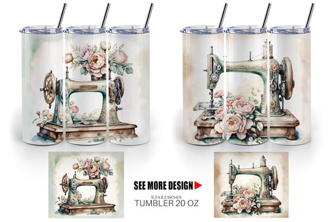 Tumbler Wrap Sewing Machine Sublimation artnoy 