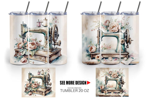 Tumbler Wrap Sewing Machine Sublimation artnoy 