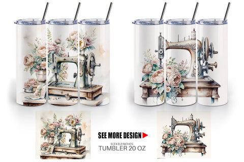 Tumbler Wrap Sewing Machine Sublimation artnoy 