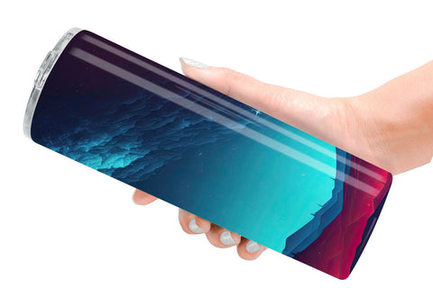 Tumbler Wrap Sky Shine Landscape Sublimation artnoy 