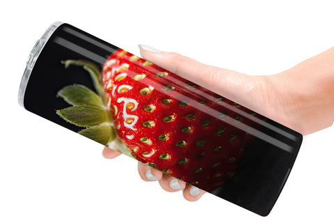 Tumbler Wrap Strawberry Fruit Sublimation artnoy 