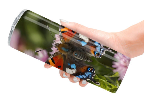 Tumbler Wrap Summer Beautiful Butterfly Sublimation artnoy 