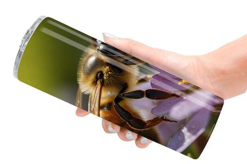Tumbler Wrap Summer Beautiful Honey bee Sublimation artnoy 