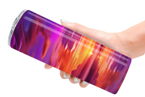 Tumbler Wrap Sunset Landscape Sublimation artnoy 