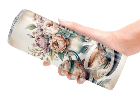 Tumbler Wrap Tea Set Sublimation artnoy 