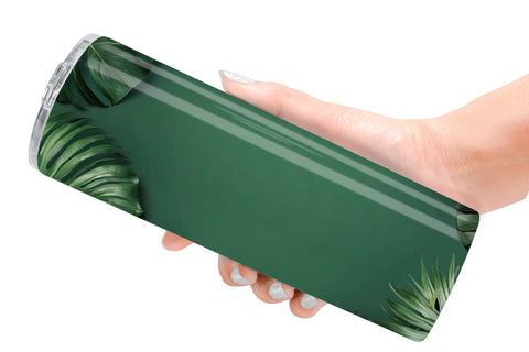 Tumbler Wrap Tropical Plants Sublimation artnoy 