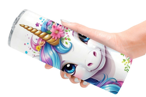 Tumbler Wrap Unicorn Sublimation artnoy 