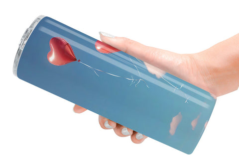 Tumbler Wrap Valentine Balloon Sublimation artnoy 