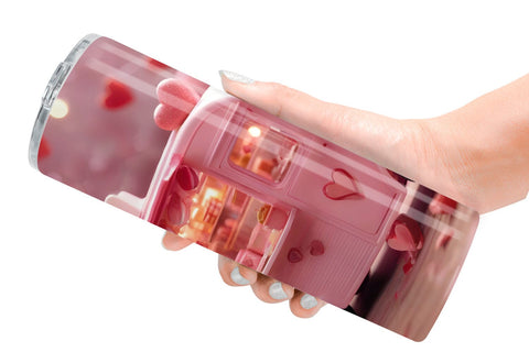 Tumbler Wrap Valentine Food Truck Sublimation artnoy 